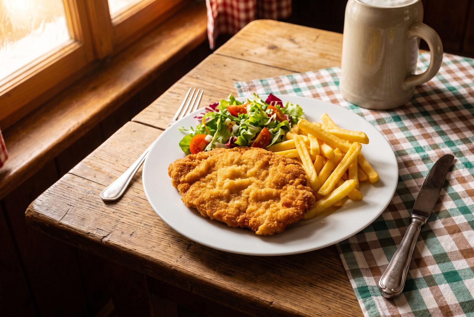 Schnitzeltag an der Burgruine Löwenstein